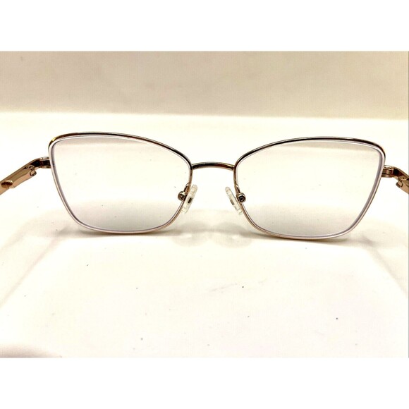 Viva Eyeglasses VV4526 002 Designer Frames Only Gold 53-17-140 - Picture 6 of 6